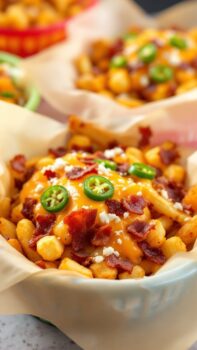 Spicy Bacon Loaded Fry Bake